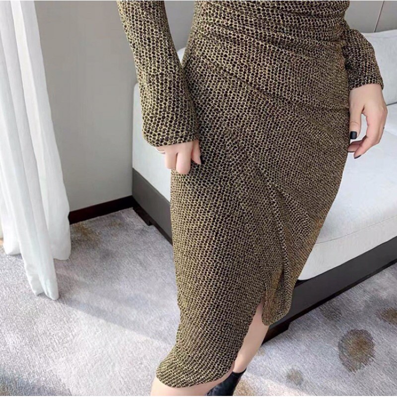 Đầm body nhũ ánh kim