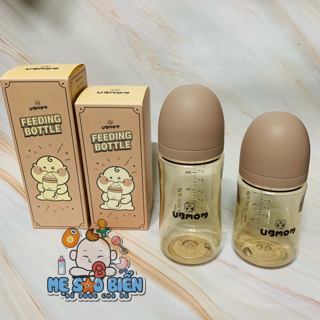 Bình sữa UBMOM Hàn Quốc 200ml - 280ml