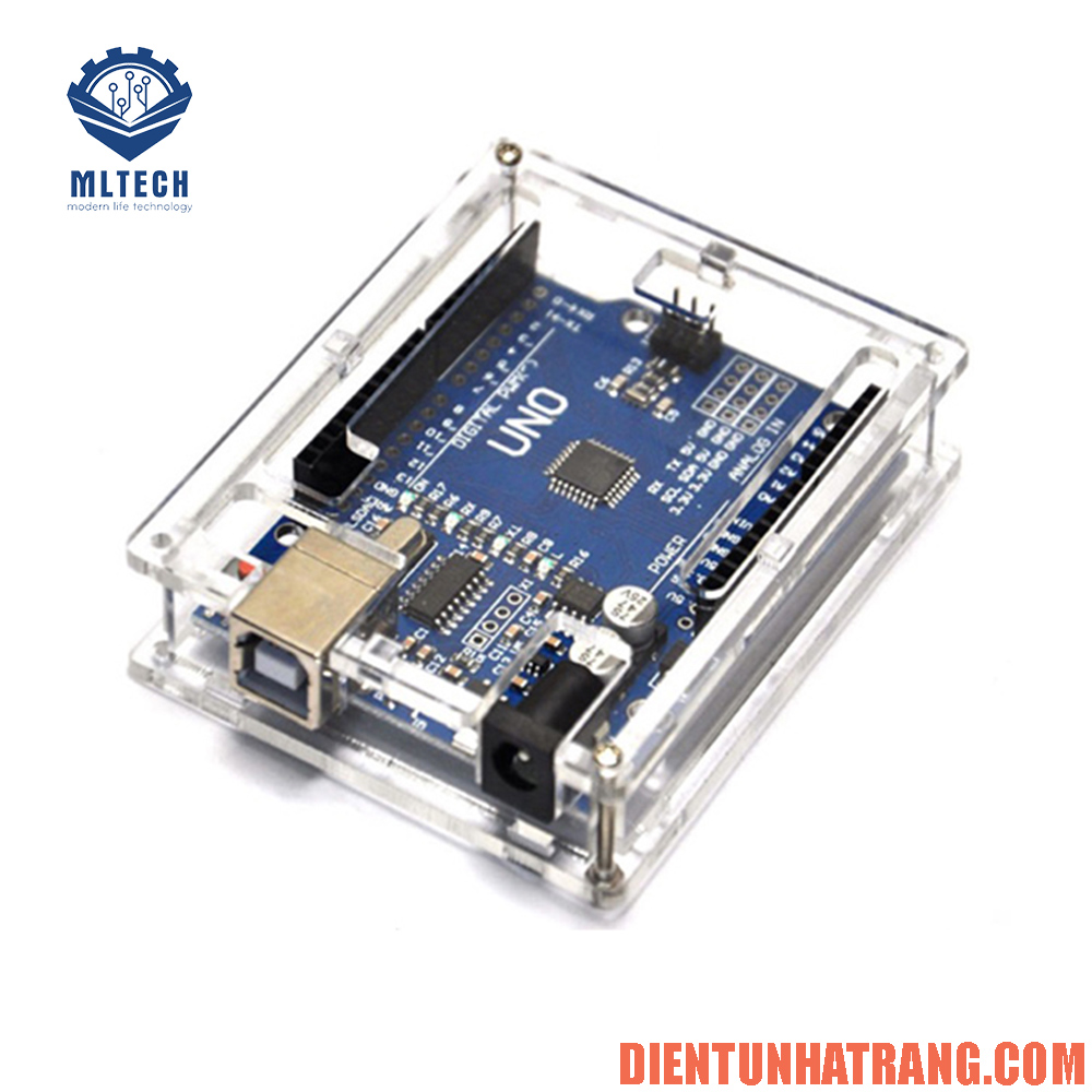 Vỏ mica cho Arduino UNO R3