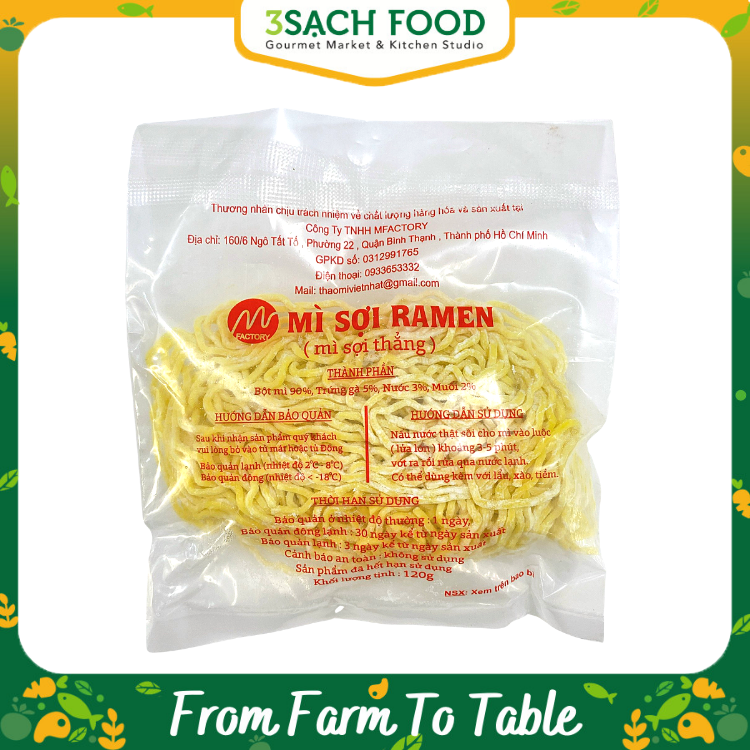 Mì sợi Ramen - gói 100gr