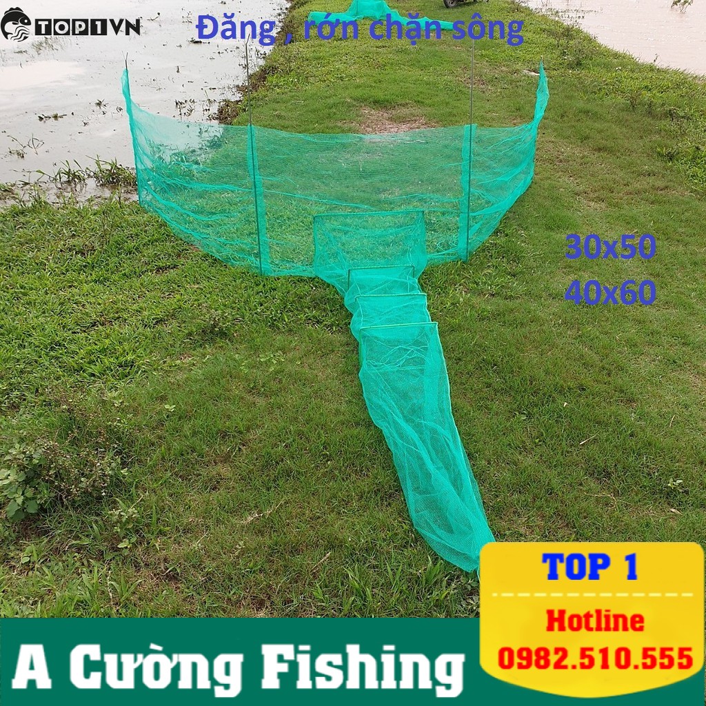 Đăng chặn sông, cống - bắt tôm tép tất cả các loại cá - Dớn bắt cá, cua, lươn LS