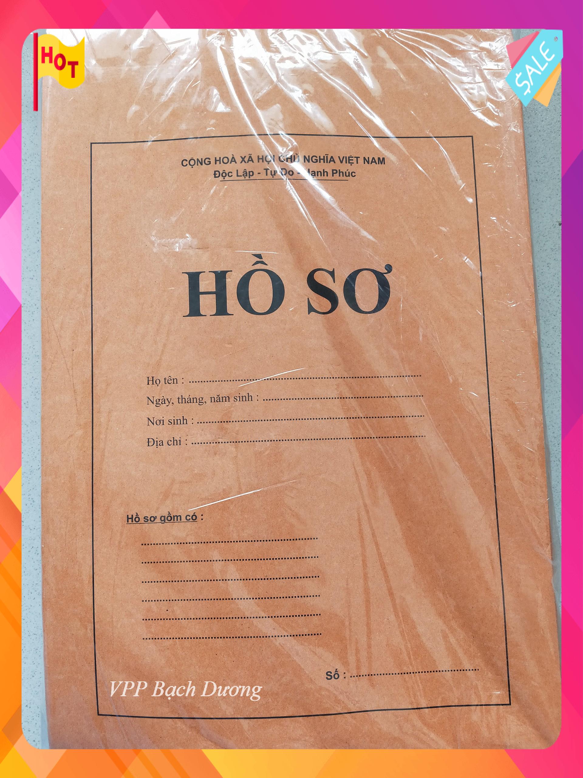 Bao Hồ Sơ A4 Vàng- 100 cái/xấp