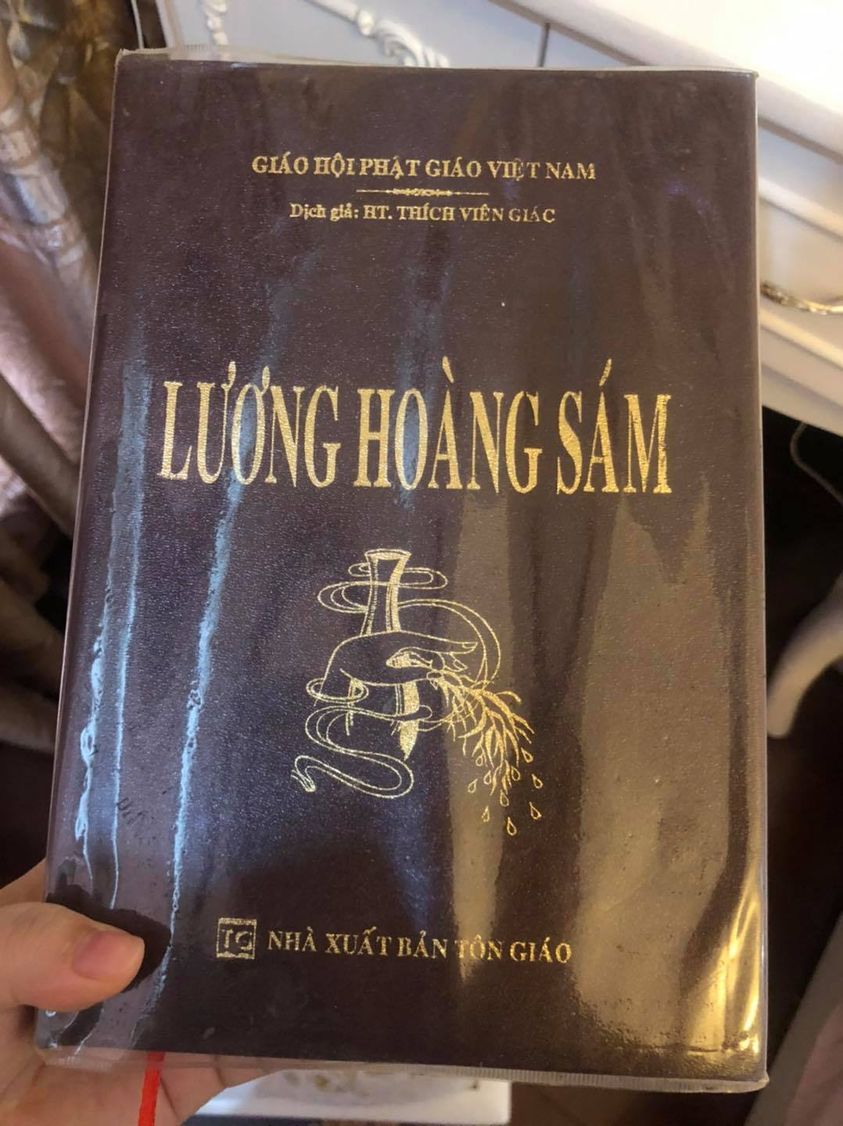 KINH LƯƠNG HOÀNG SÁM trọn bộ (bìa da)