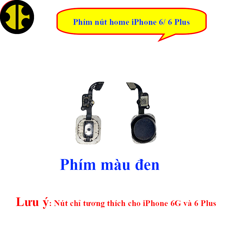 Phím nút home iP 6, 6 Plus, 6S, 6S Plus zin bóc máy.