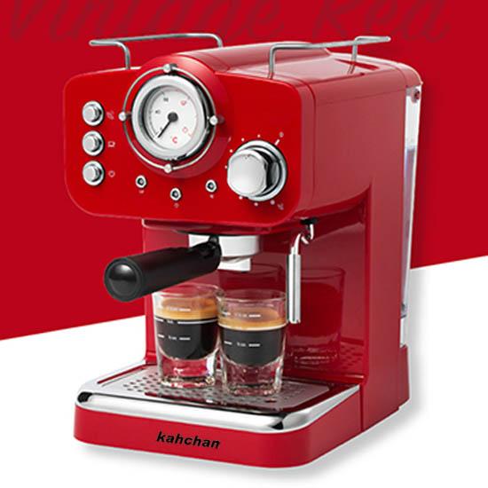 [Trả góp 0%]Máy pha cafe espresso kahchan