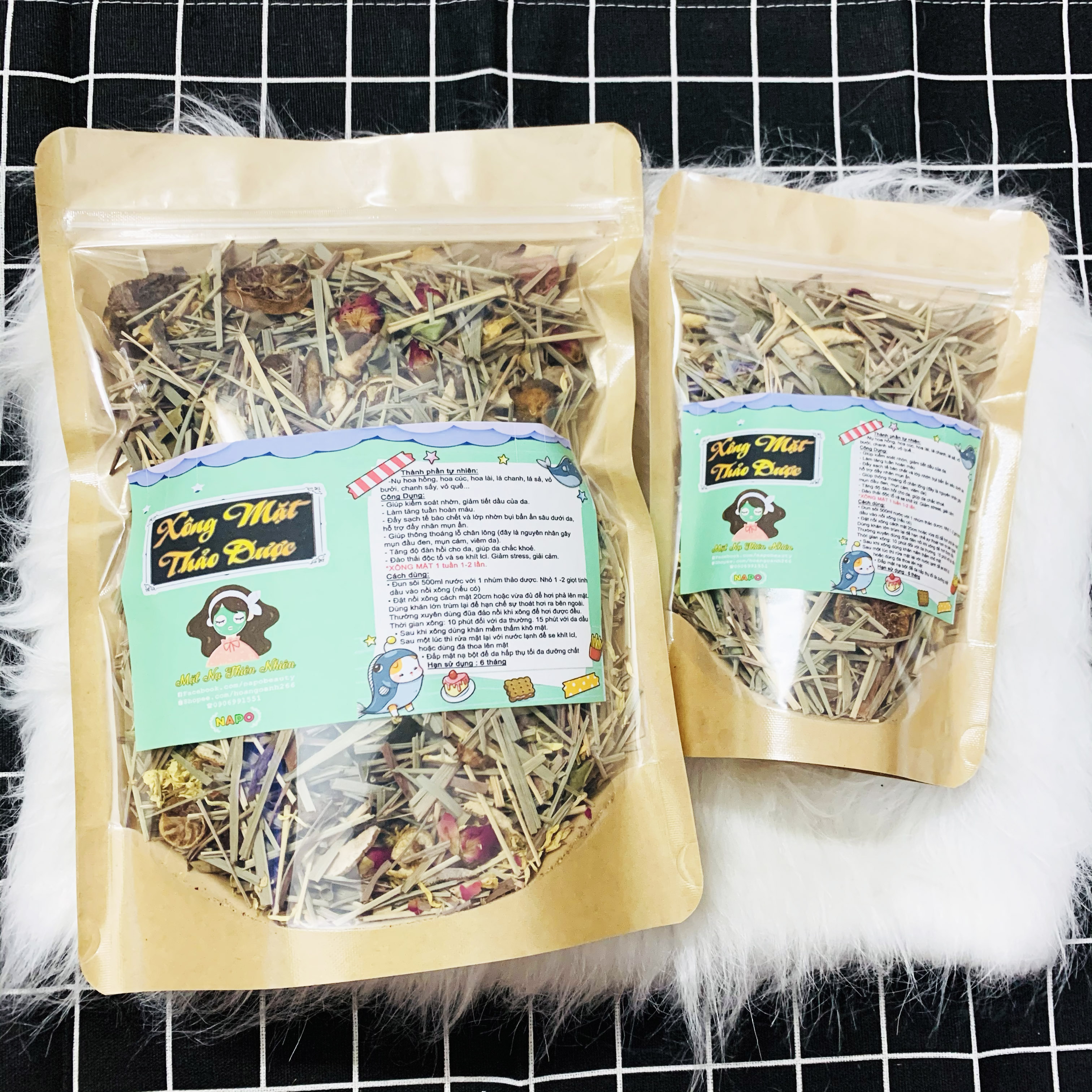 [HCM]Xông Mặt Thảo Dược Handmade - Xông Mặt Thảo Mộc