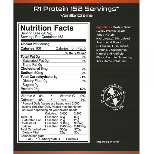 [HCM]Thực Phẩm Bổ Sung Rule 1 Protein 5lbs