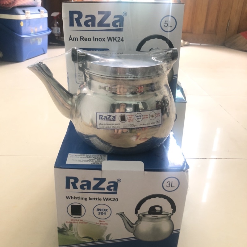 Ấm đun nước bếp từ cao cấp Raza_2L/3L/4L/5L/7L
