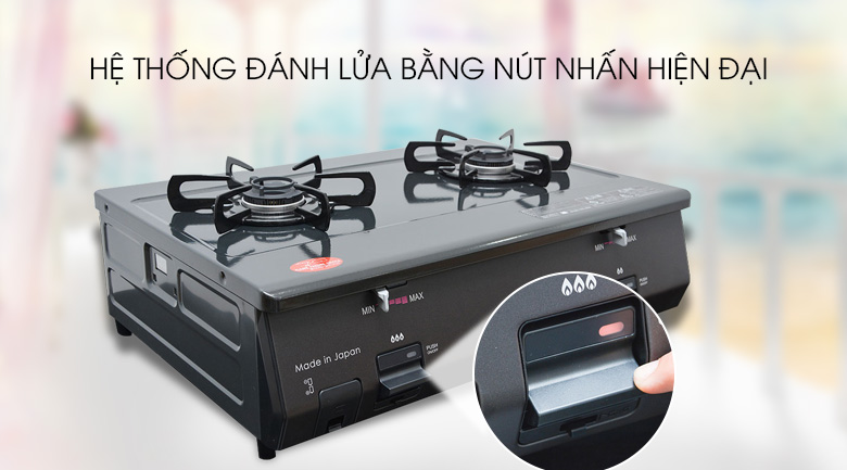 Bếp gas âm Rinnai RVB-2Gi(B)