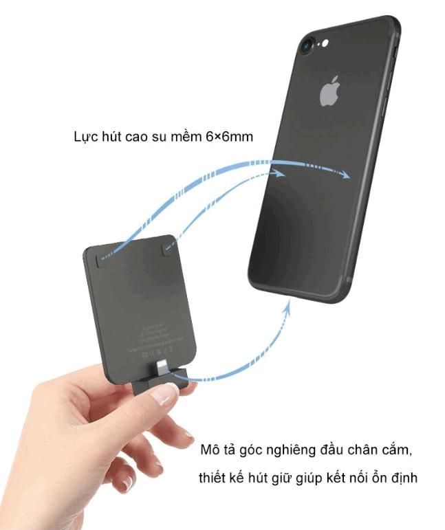 Online Mall - Sạc pin dự phòng mini dạng ốp giữ