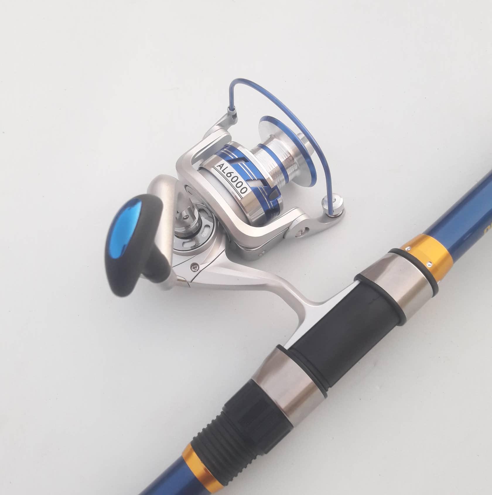bộ cần câu máy shimano 3m máy yomoshi AL6000