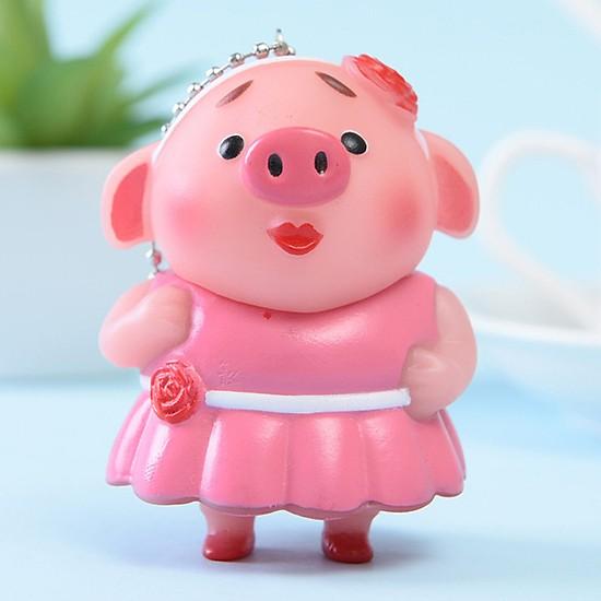 MÓC KHÓA CON HEO SIÊU DỄ THƯƠNG