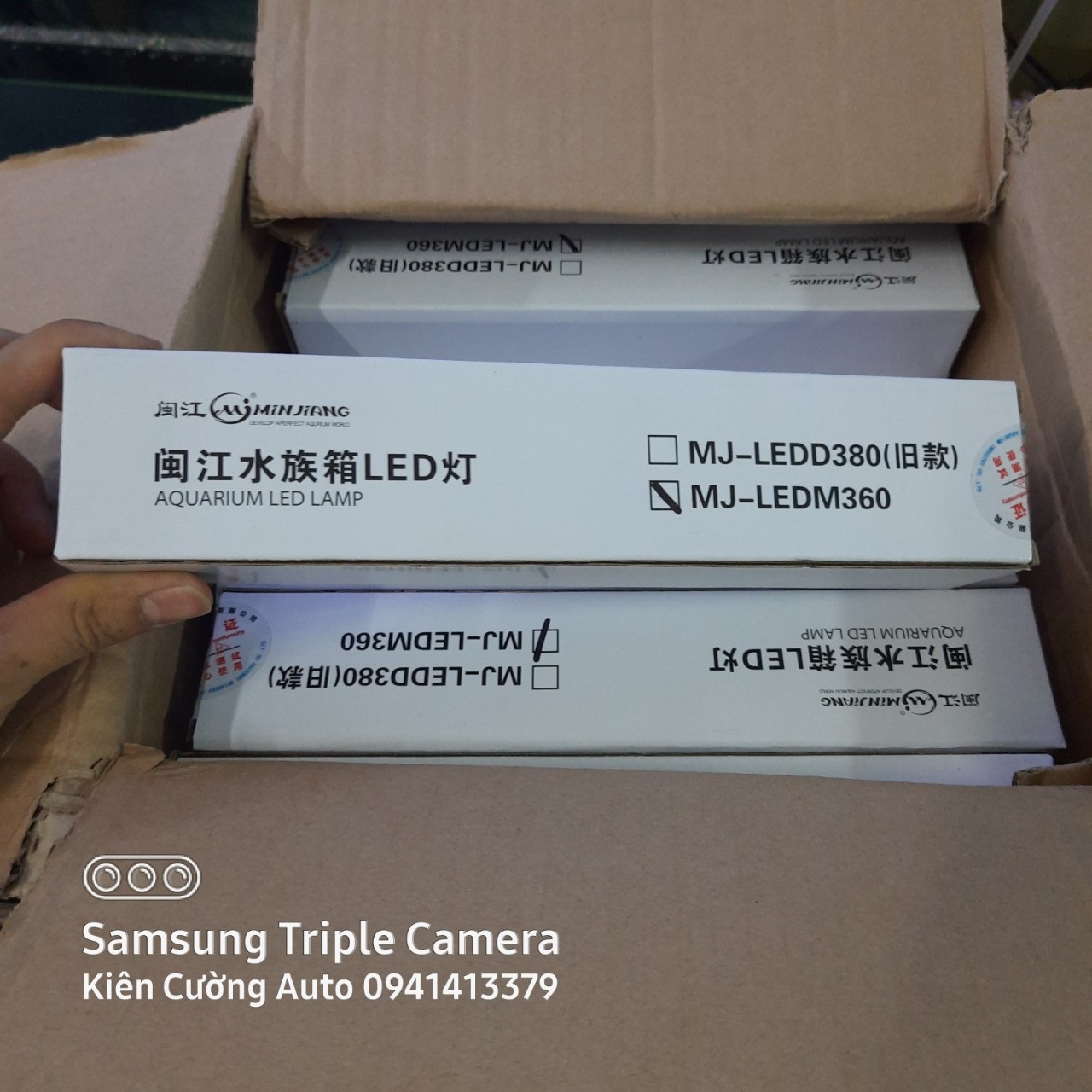 Đèn led thay cho bể cá MJ-360