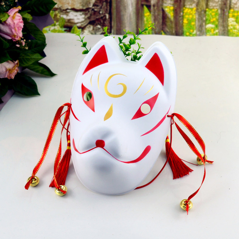 [10 mẫu] Mặt nạ cáo Kitsune cosplay - Kiểu 2