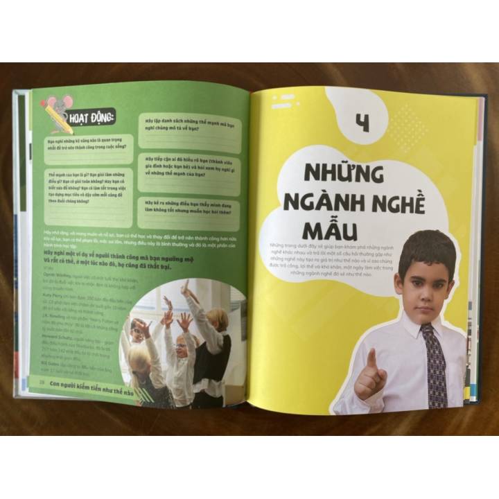 Sách Thương vụ đầu tiên của tôi ( My First Business Encyclopedia ) - Sách học quản lý tài chính cho trẻ - Á Châu books, Bìa Cứng, In Màu - Hình ảnh 5