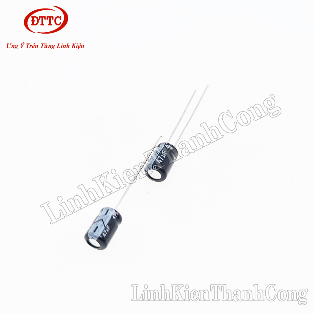 Bộ 5 Chiếc Tụ Hóa 47uF 25V (5x11mm)