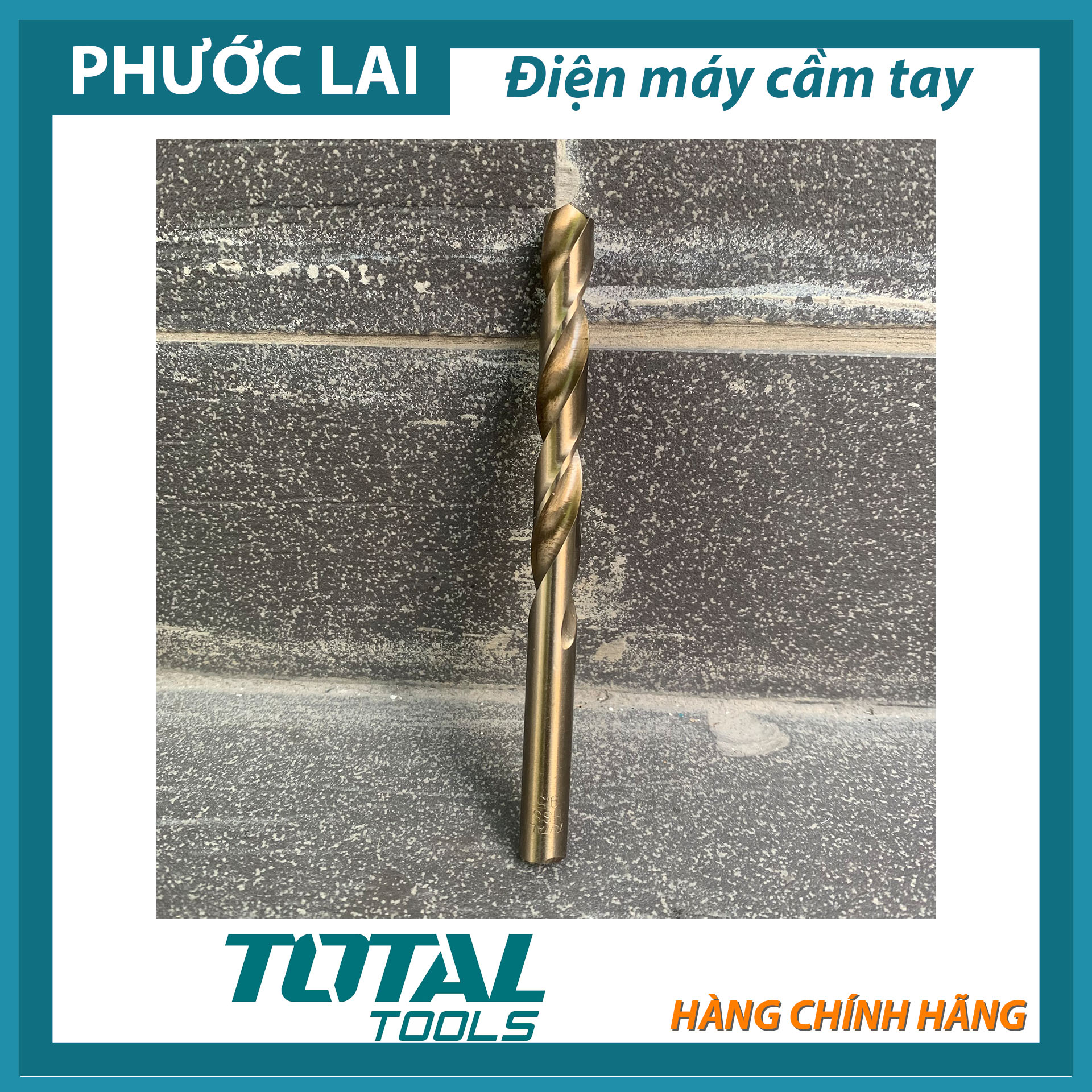 Mũi khoan sắt 9.5mm (Chính Hãng) TOTAL TAC100953