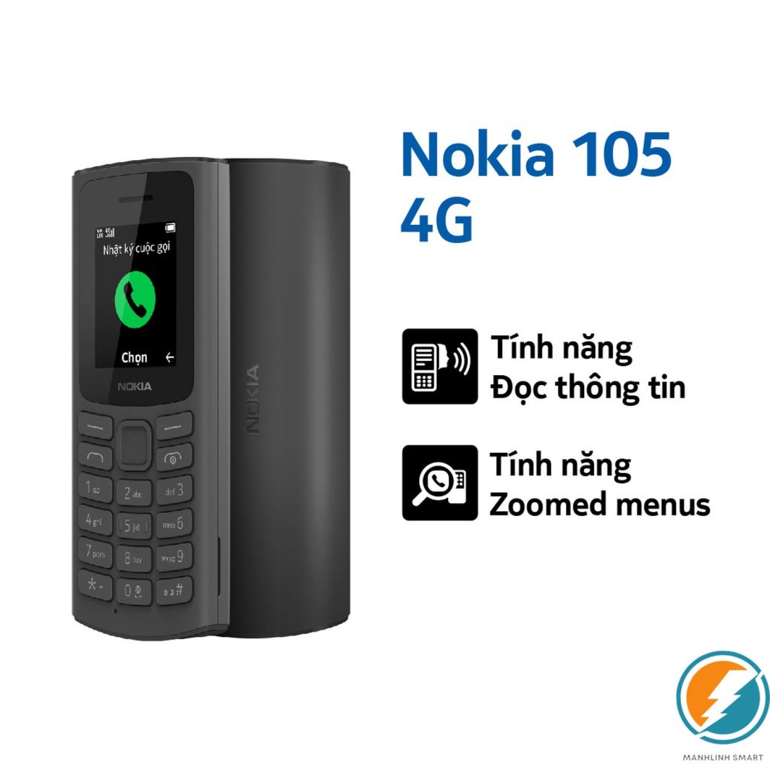 {💥HOT💥} Điện thoại Nokia 105 4G - Hàng chính hãng