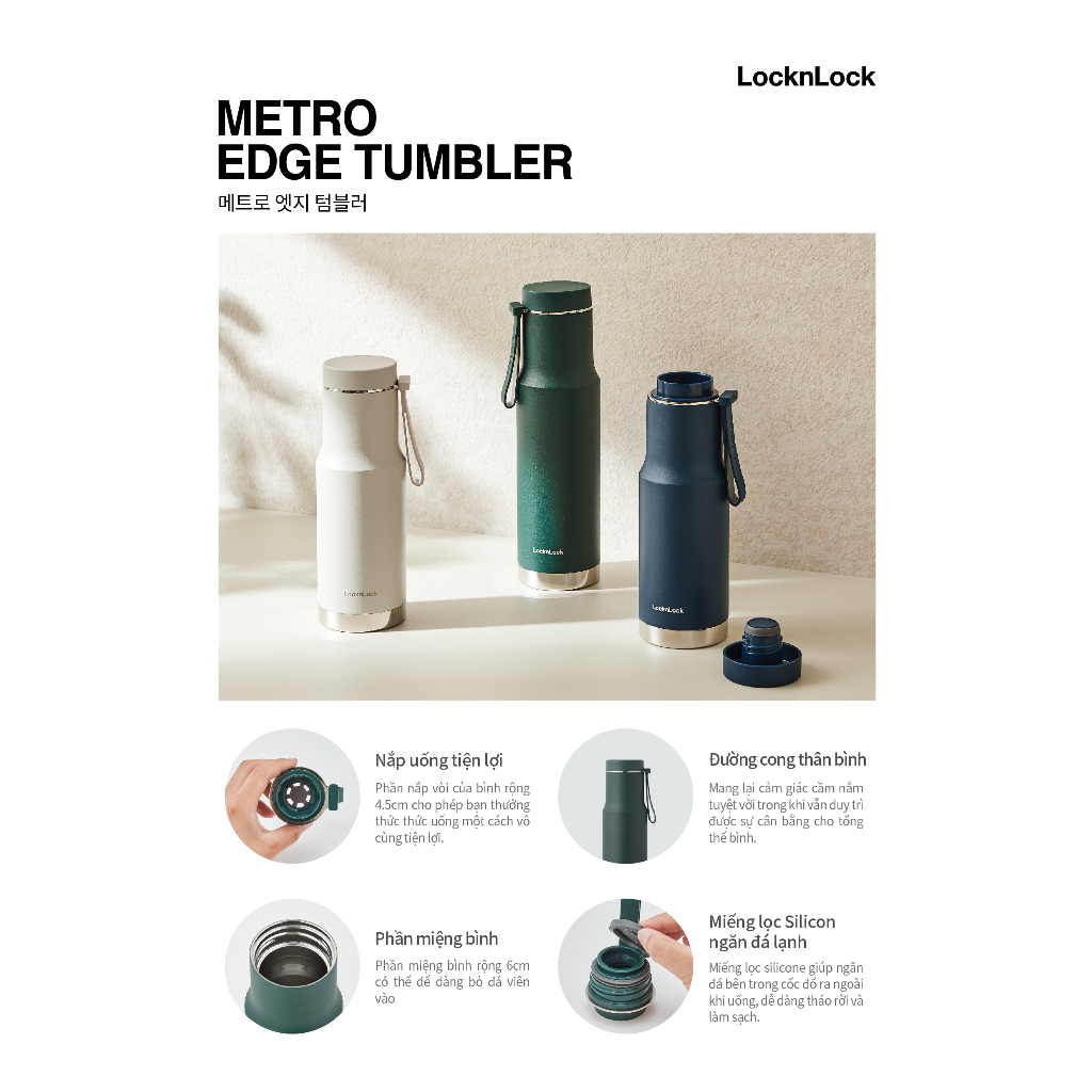 LHC4199-METRO EDGE TUMBLER-620ML