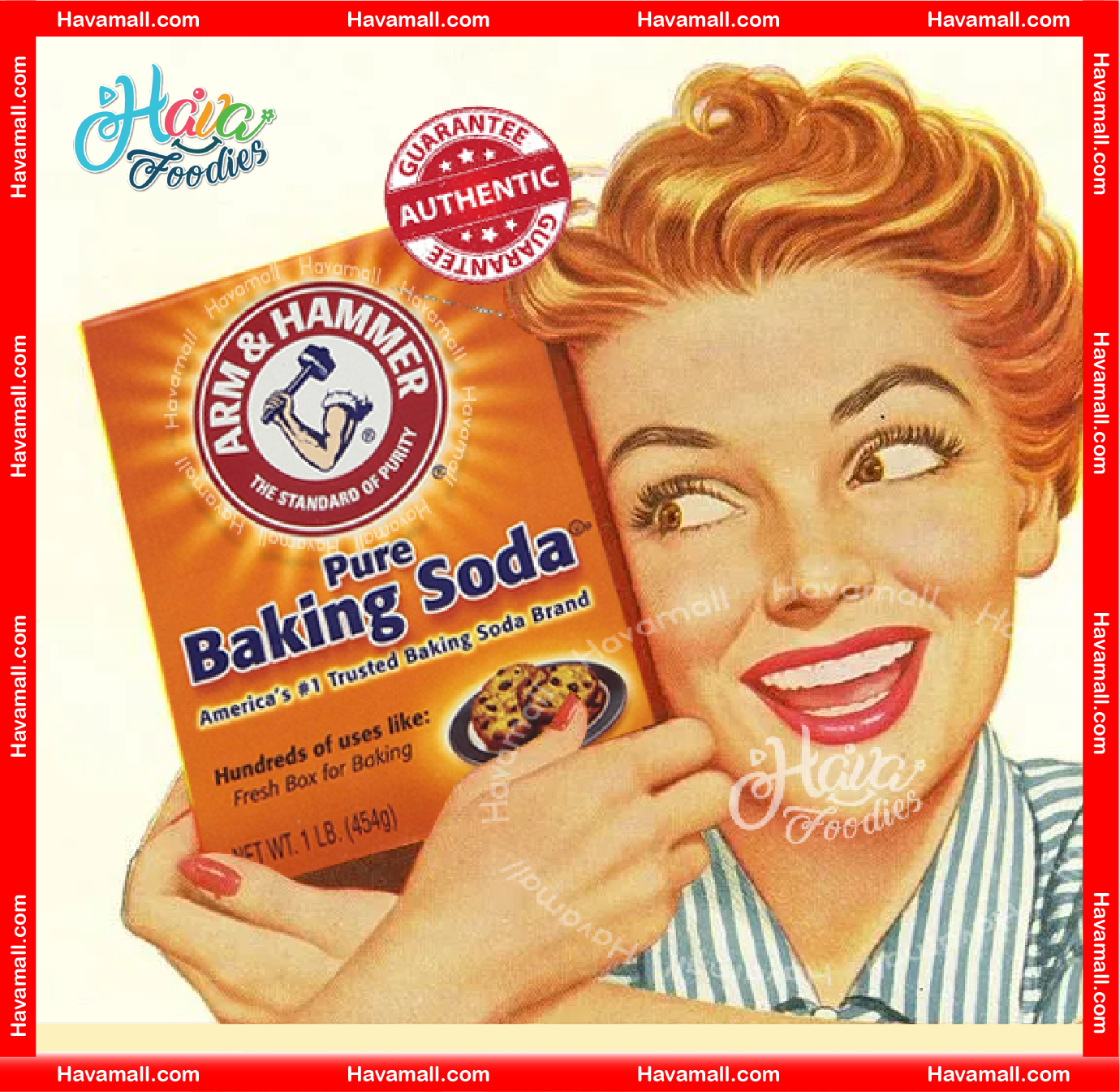 [HÀNG CÔNG TY NHẬP KHẨU] Bột Pure Baking Soda Arm & Harmmer