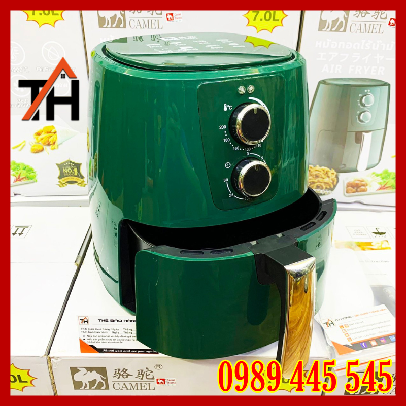 Nồi chiên không dầu camel 9 lít - 8 lít - 7 lít - 6 lít - 5 lít - hàng chính hãng bảo hành 1 năm