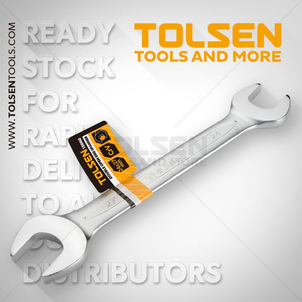 15055 chìa khóa 2 đầu miệng 14+15mm tolsen