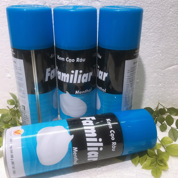 Kem cạo râu Familiar chai 330g , Bọt cạo râu Familiar