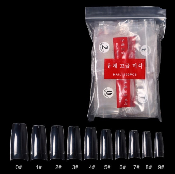 MÓNG TAY GIẢ 500 CÁI ( CÓ MÀU CHỌN ) 004