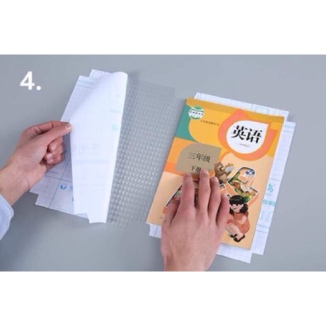 Combo 10 Decal Bọc Sách Vở