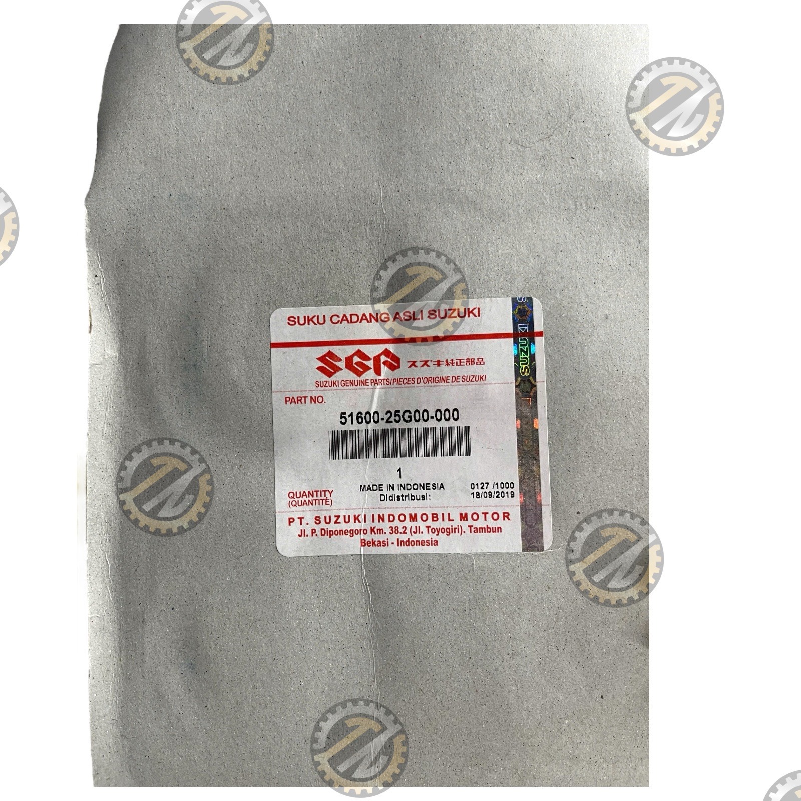 Chén cổ Satria/ Raider xăng cơ chính hãng