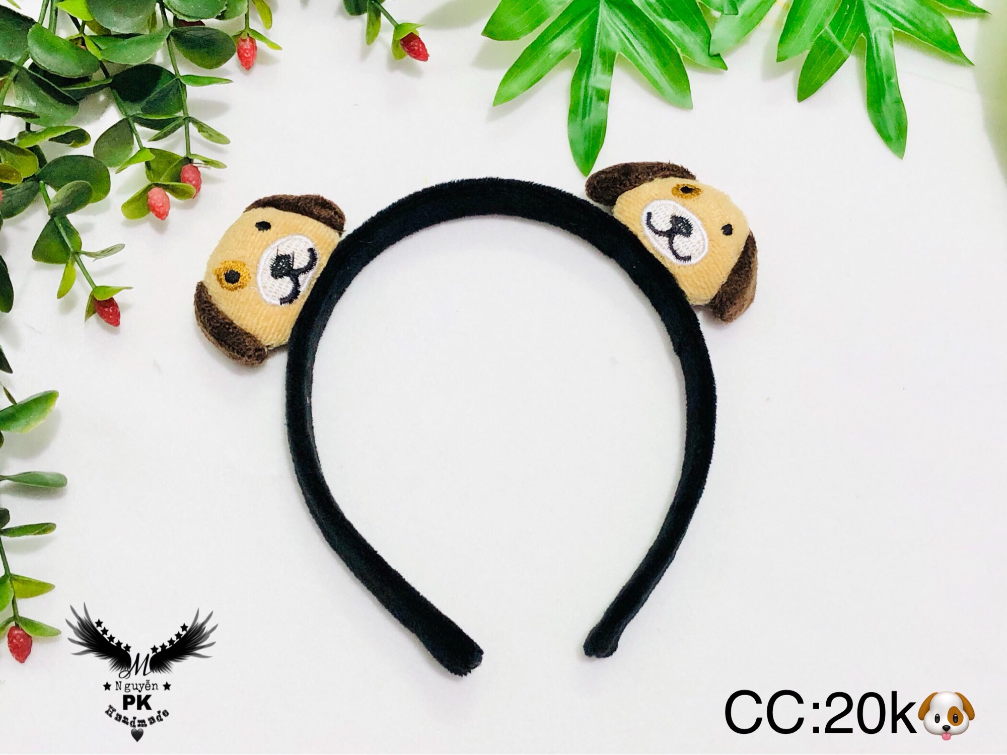 [HCM]Băng đô cài tóc cún con đáng yêu