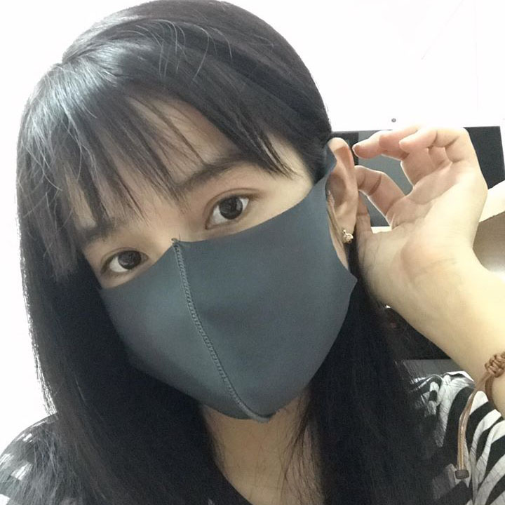 Khẩu trang vải poly combo 2 cái