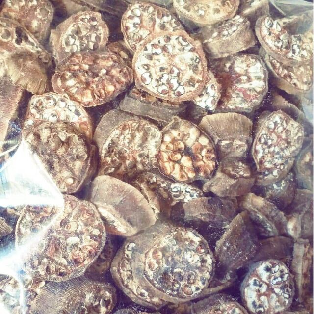 Chuối hột rừng khô thái lát 1kg