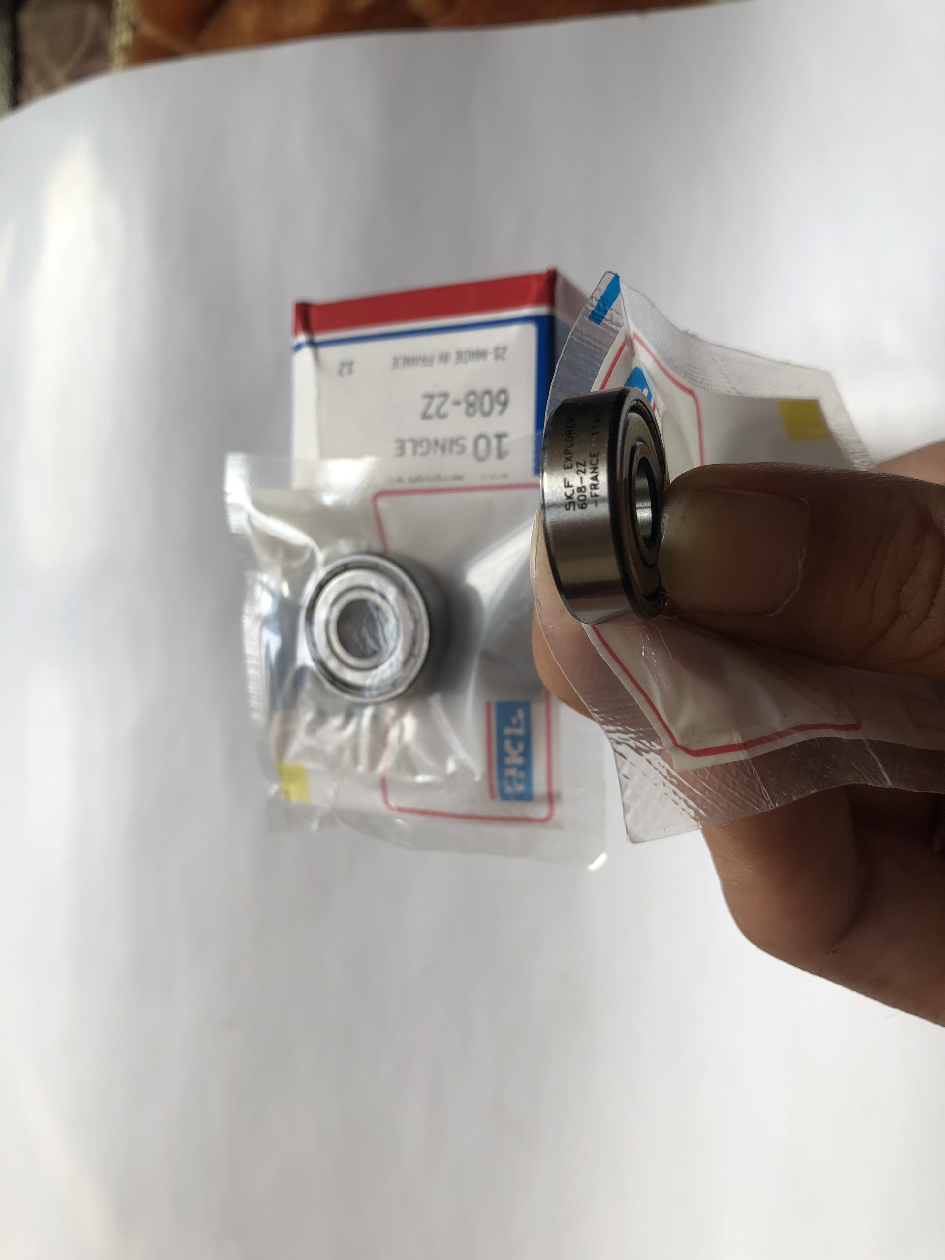 Vòng bi bạc đạn 608  ZZ/RS kích thước 8x22x7