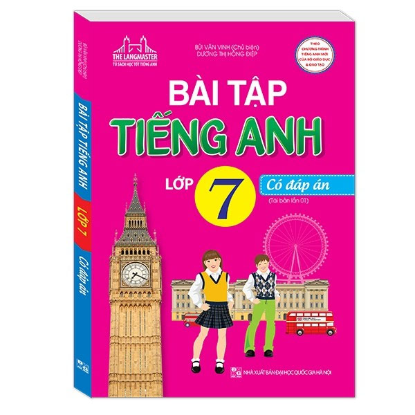 Bài tập tiếng Anh lớp 7 - Có đáp án