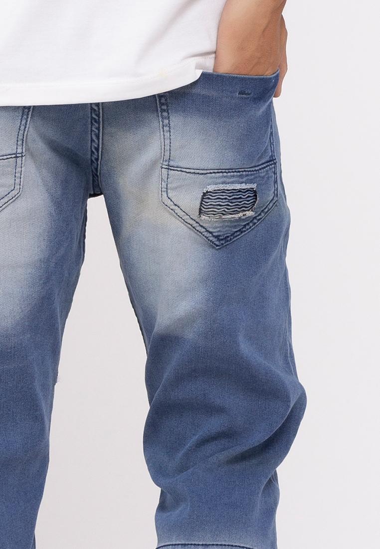Quần Short Jeans Nam A91 JEANS 157 (Xanh)