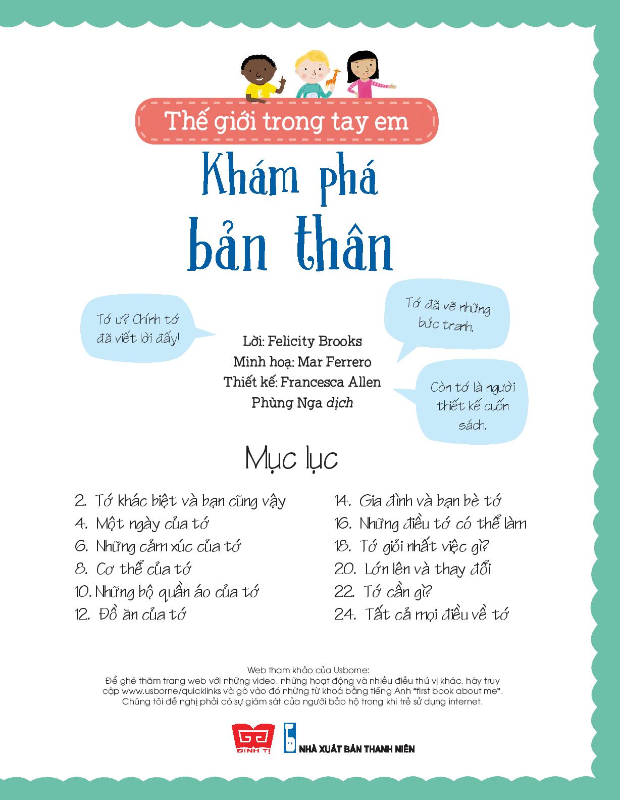 Fahasa - Thế Giới Trong Tay Em - Khám Phá Bản Thân