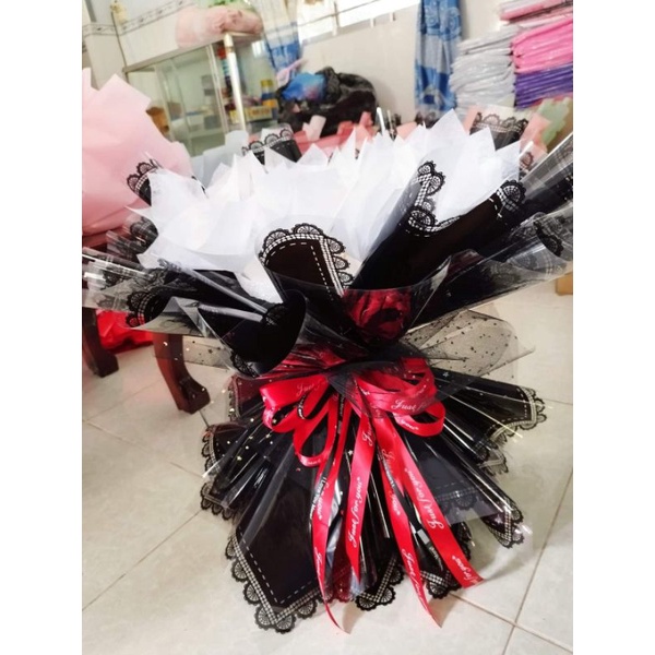 🌼Giấy Bó Hoa🌼 Giấy bóng kiếng viền ren