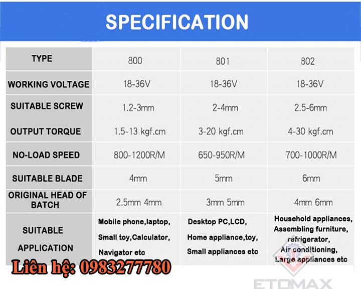 Máy vặn vít cầm tay mini cao cấp JB-801