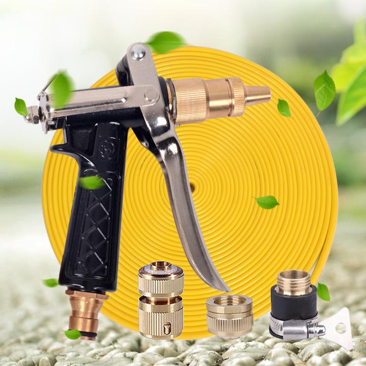 Bộ dây và vòi xịt tăng áp lực nươc 300% loại 10m - Máy Rửa Xe - Chăm Sóc Sân Vườn   206712 V -GIA TOT