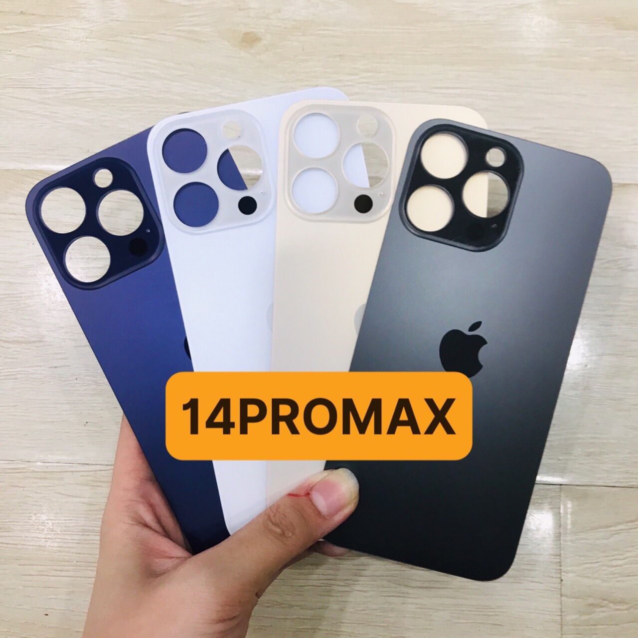 Nắp lưng, kính lưng iphone 14 pro, 14 promax, 14 plus