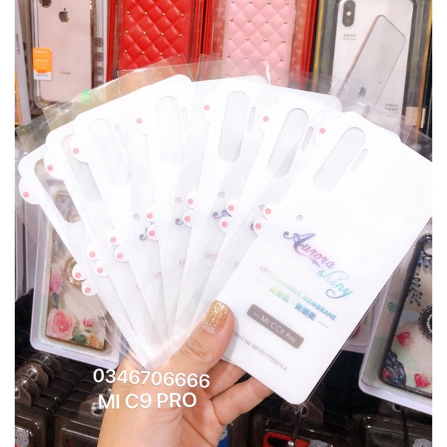 ♥️ dán ppf redmi note7/ note8/ note8 pro/mi c9 pro ♥️