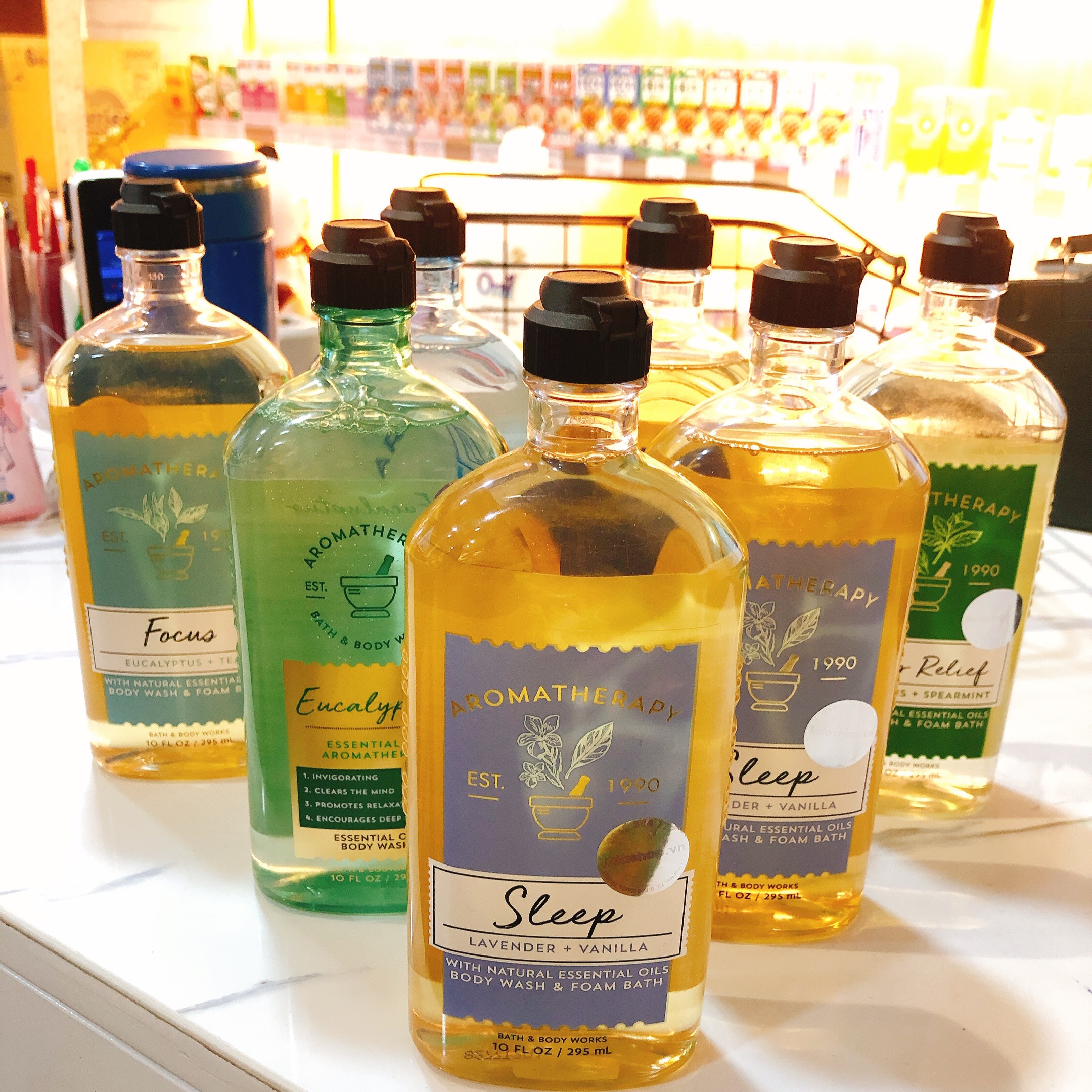 Sữa tắm tinh dầu thư giãn BBW Aromatherapy