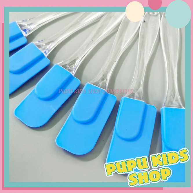 Phới Trộn Bột Silicon Phới Vét Bột Silicon Cây Vét Bột