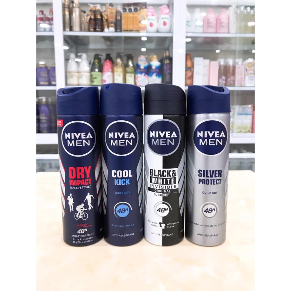 Xịt Khử mùi Nivea Men 150ml