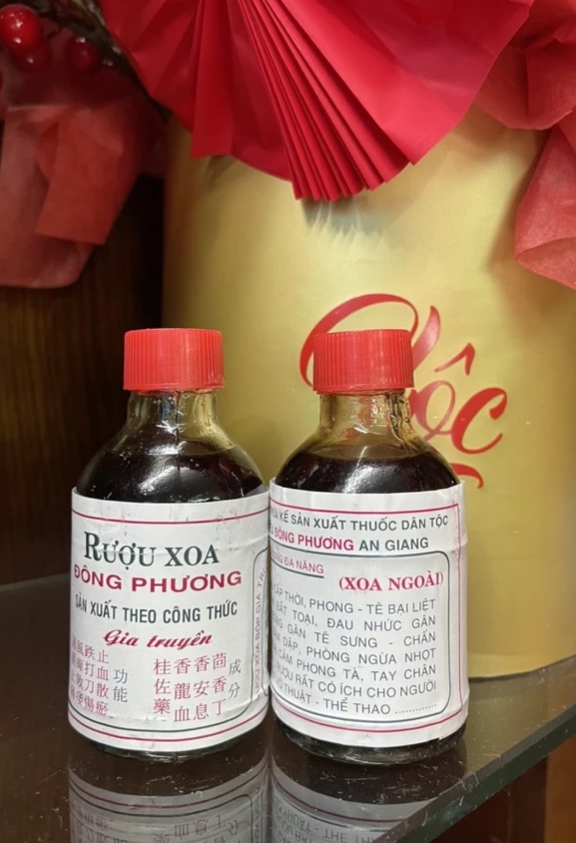 Rượu xoa bóp đông phương 100ml/ xịt đông phương 140ml