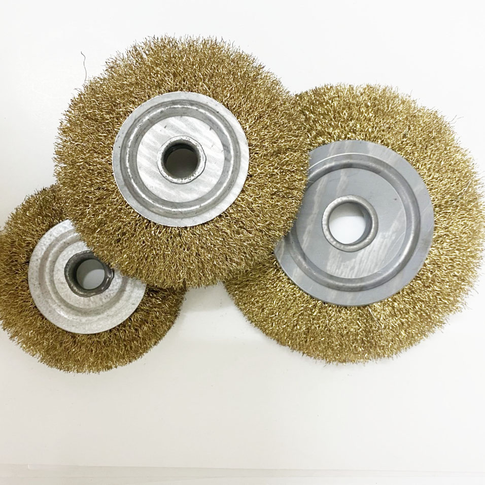 [HCM]Combo 10 Bánh cước sợi thép/ Chổi Đánh Gỉ Sắt 4" 5" 6" - Vinasum