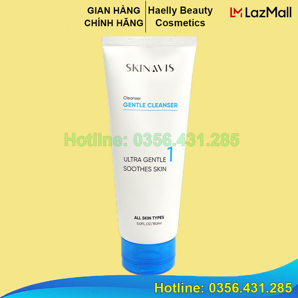Sữa rửa mặt Skinavis Gentle Cleanser - Sữa rửa mặt làm sạch sâu dịu nhẹ