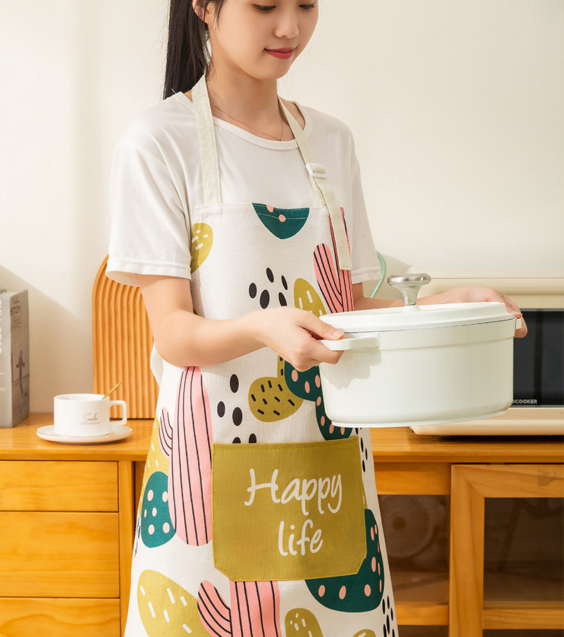 (TDNA03) Tạp dề nấu ăn nhà bếp vintage