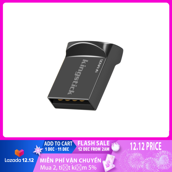 Pureone Kingstick 2-64GB Kim Loại Mini Không Thấm Nước USB 3.0 Flash Drive Lưu Trữ Dữ Liệu U Đĩa